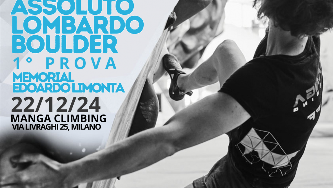 GARA BOULDER DOMENICA 22/12